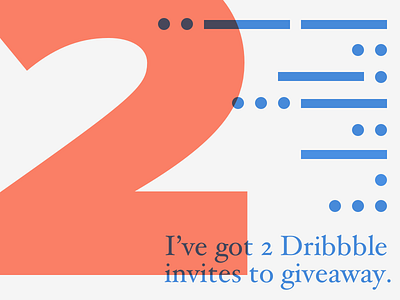 Looking for a Dribbble Invite? invite morse code