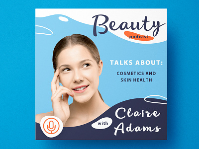 iTunes podcast cover. Beauty blog! beauty blog blogger coverart itunes podcast
