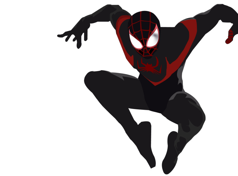 spider man illustration by mandeep singh on Dribbble