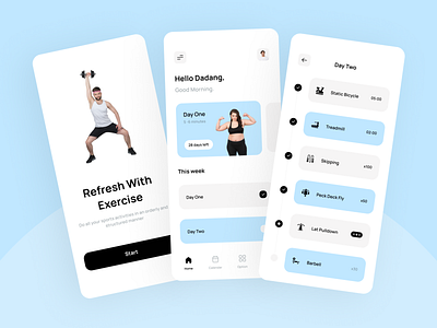 Letoy - Fitness App Mobile App