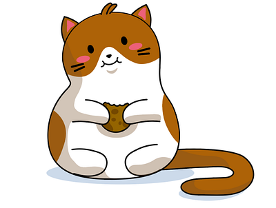 kawaii cat cat illustration kawaii vector