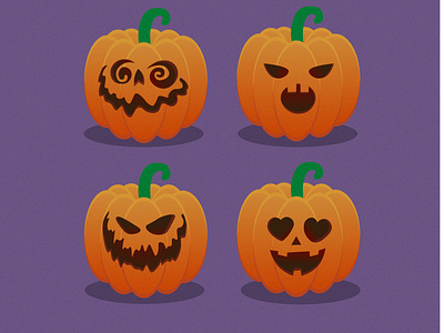 funny spooky pumpkins