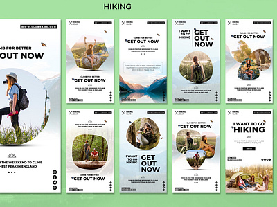 Hiking-Time-Stories animation brand branding brochure design brochure layout brochure template business card business card design card design flyer flyer design flyers web website design