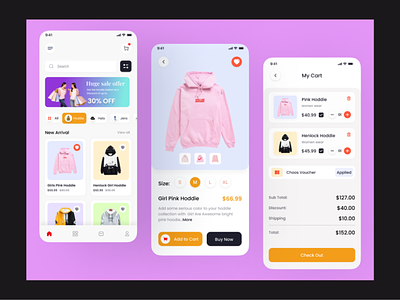 Online shopping mobile app