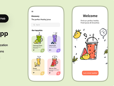 Food App Design