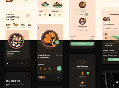 Food delivery App adoring ideas branding design design 4 all designers hub 4 u illustration logo unique vibes website design