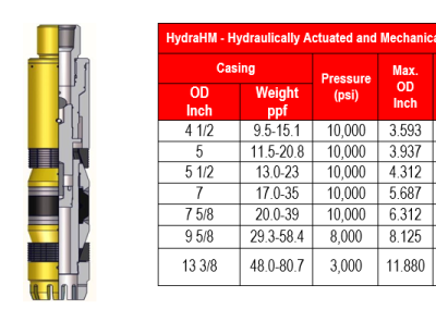 HydraHM & HydraTT Bridge Plugs - SAZ Oilfield Services hydratt bridge plugs hydratt bridge plugs