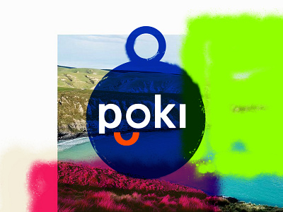 Pokiplays small artisan bussines identity. branding bright colorful design identity logo logotype pokiplays vivid