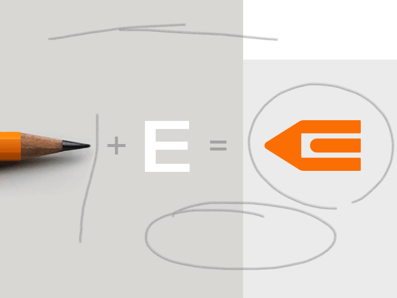 Education Symbol branding design digital education identity logo mark modernist symbol