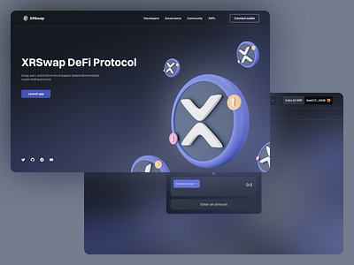 XRSwap - DeFi Cryptocurrency Trading Platform