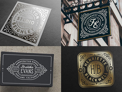 Modern Vintage Logo Design