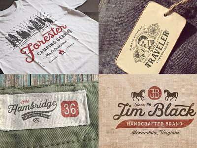 Vintage Logo Branding Design