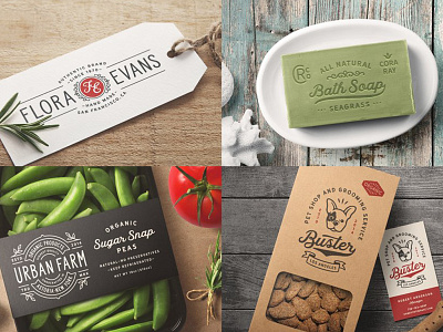 Packaging Design branding design logo modern packaging typography vintage