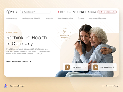 Health Institute Website Redesign