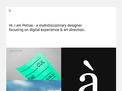New portfolio! art branding digital graphic design identity multidisciplinary personal portfolio typography ui web work