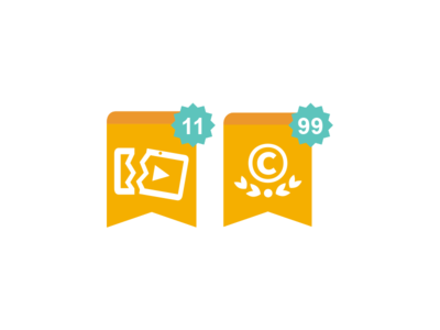 MediaBreaker Studios Badges award badges design icon illustration modlab