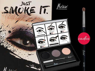 Smokey Eye Pallete brand cosmetics eye makeup smokey tutorial