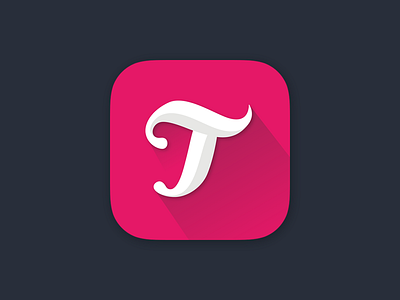 Transcribit App Icon app flat icon logo transcription