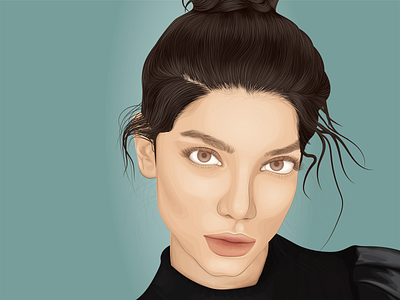 Detailed Vector Portrait