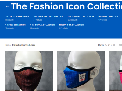 The Fashion Icon Collection - Masksrus