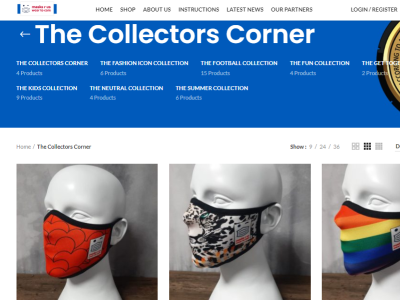 The Collectors Corner - Masksrus