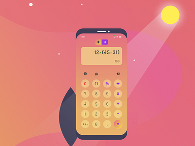 Daily UI Challenge #004 - Calculator