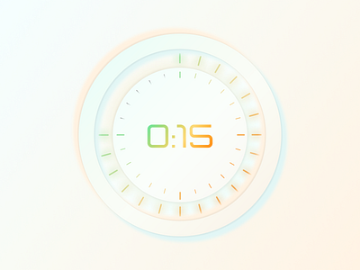Daily UI Challenge #014 - Countdown Timer 14 clean colorful countdown countdown timer dai daily daily ui daily ui 14 neumorphism timer ui design uxdesign