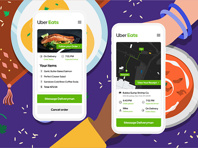 Daily UI Challenge #029 - Map 29 app clean daily daily ui daily ui 29 location tracker map mobile uber uber eats ui