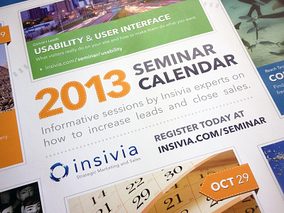 2013 Insivia Cleveland Seminar Calendar