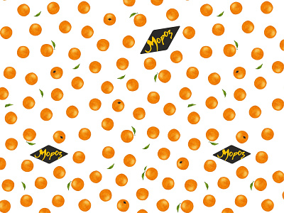 Tangerines illustration