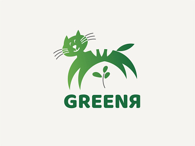 Greenя design logo