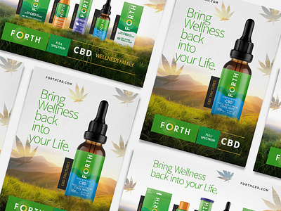 Forth CBD Advertising Design Graphic Concept for POS materials