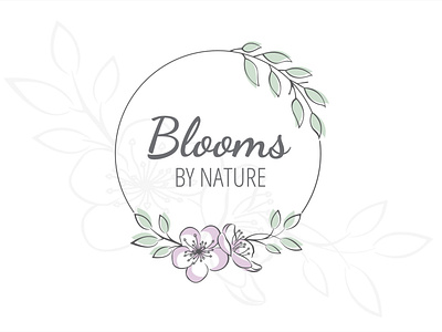 Blooms by Nature Logo