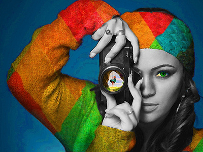 Camera Lens Art