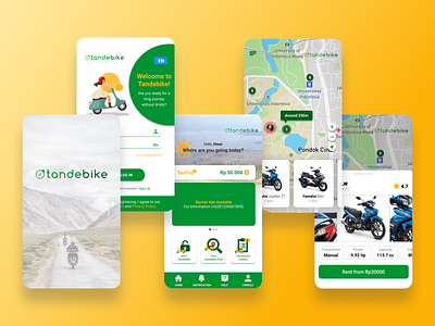 Tandebike: Motorcyle Rent App