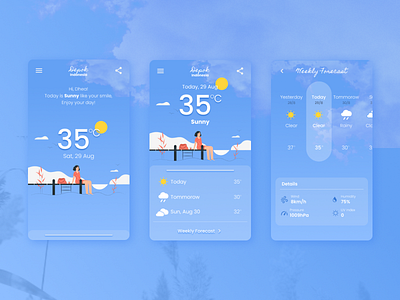 Weather App - Design Jam August Monthly 2020
