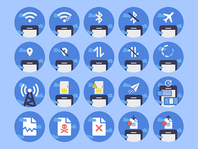 Comunication Icon Set