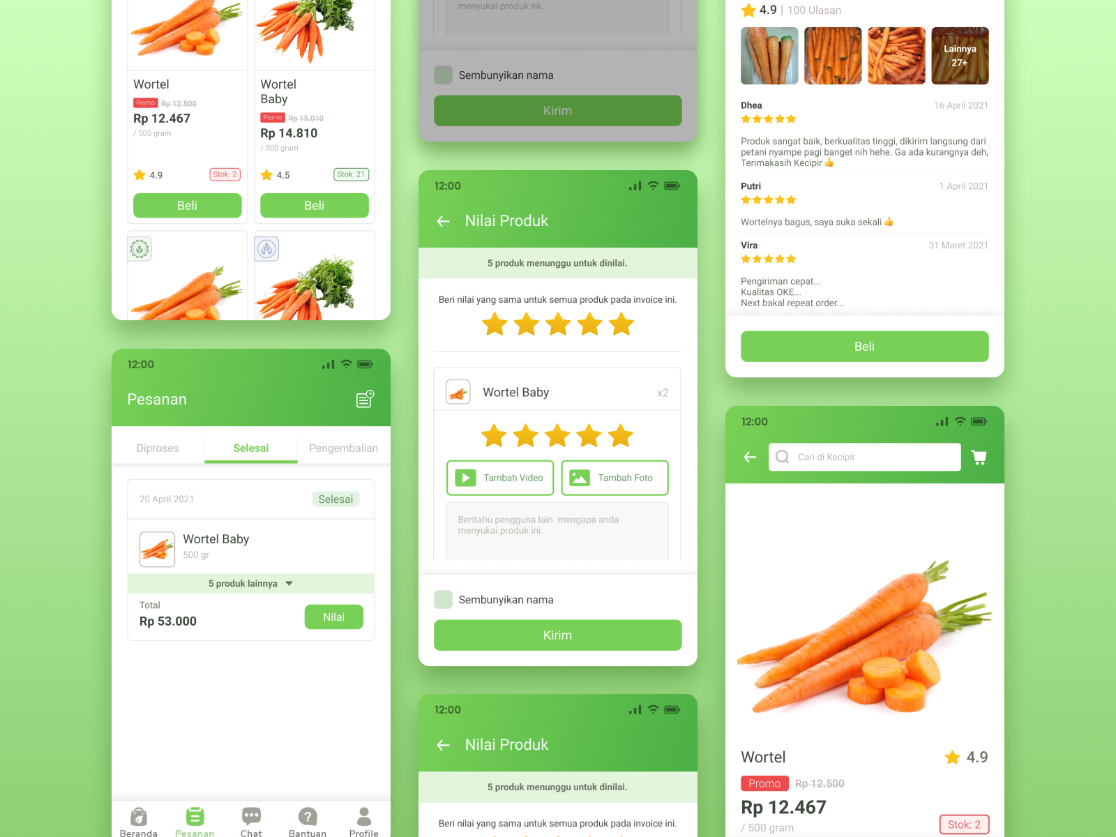 rating-and-review-score-groceries-products-by-dheavira-putri-on-dribbble