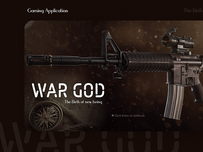 War God Gaming Ui Application game application gaming hd war game productdesign ps game ui ui design