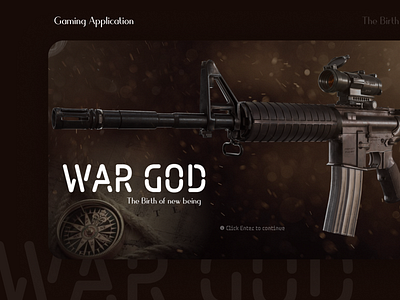 War God Gaming Ui Application