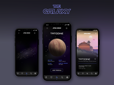 The Galaxy- A Star Wars Themed Travel App