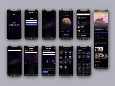The Galaxy- Star Wars Travel App