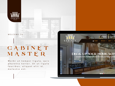 Customized furniture Company web application app furniturewebsite typography website concept websitedesign