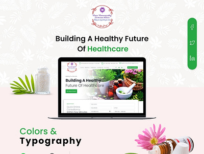 Medical Website ecommerce medical app medical care medical design typography