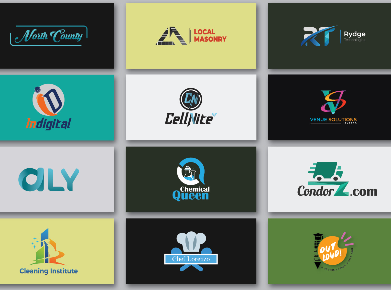 logos by AB Akash on Dribbble