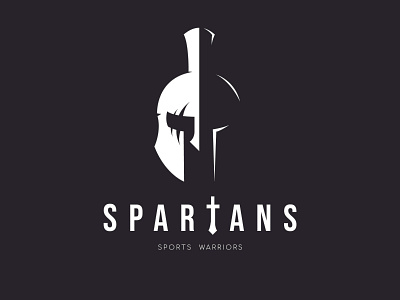 SPARTANS art branding design icon illustration illustrator logo minimal ui vector