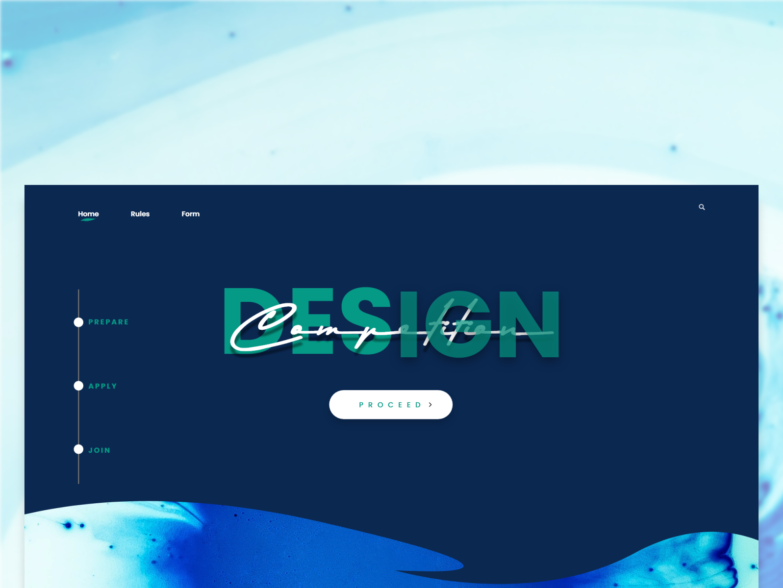 Landing Page For Design Competition By Akshansh Shrivastava On Dribbble