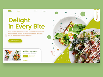 Food Web UI Design