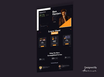 Full Landing Page UI adobexd cleandesign gradient ui ui design uidesign uiux uiuxdesign websiteui webui