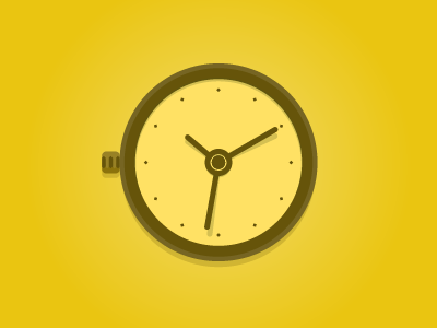 Clock clock icon poster time vector